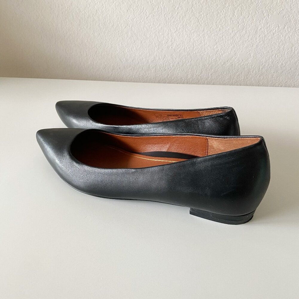 NEW Vionic Women's Quartz Lena Pointed Ballet Dress Leather Flats Narrow Size 8
